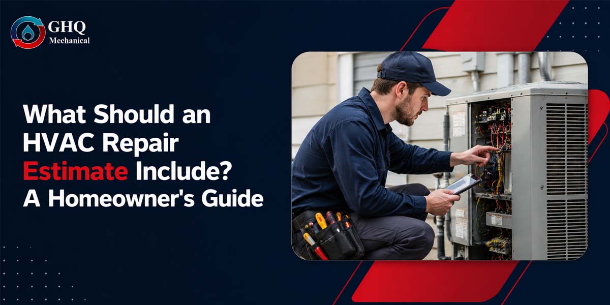 What Should an HVAC Repair Estimate Include? A Homeowner’s Guide