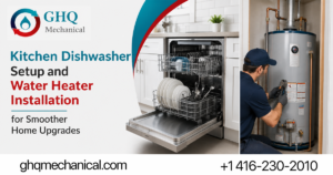 Kitchen Dishwasher Setup and Water Heater Installation for Smoother Home Upgrades 