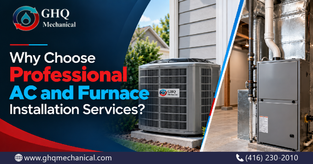 Professional AC and Furnace Installation Services